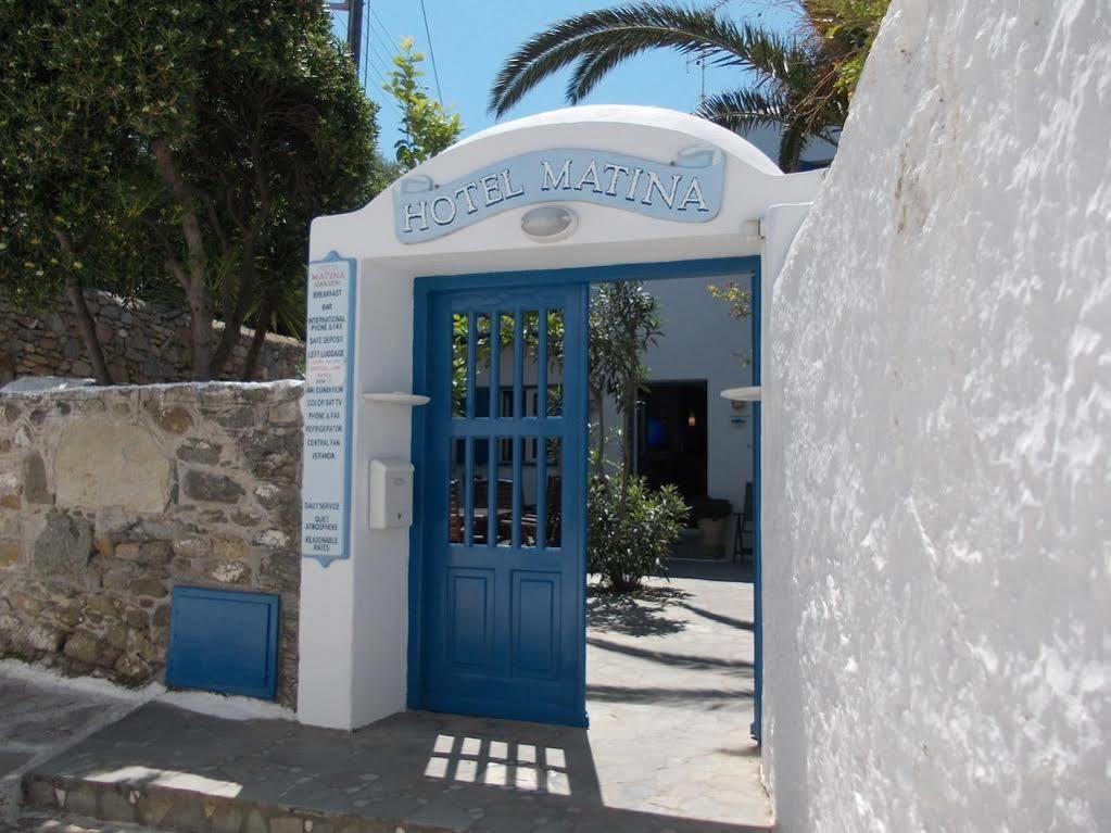 Matina Hotel Mykonos Town Exterior foto
